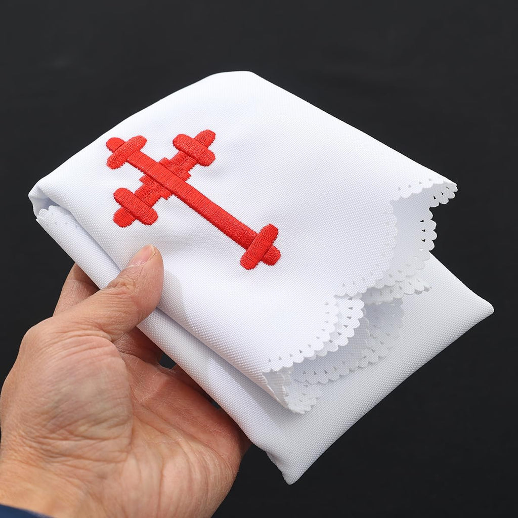 Church Altar Corporal Square Chalice Altar Cloth (D)