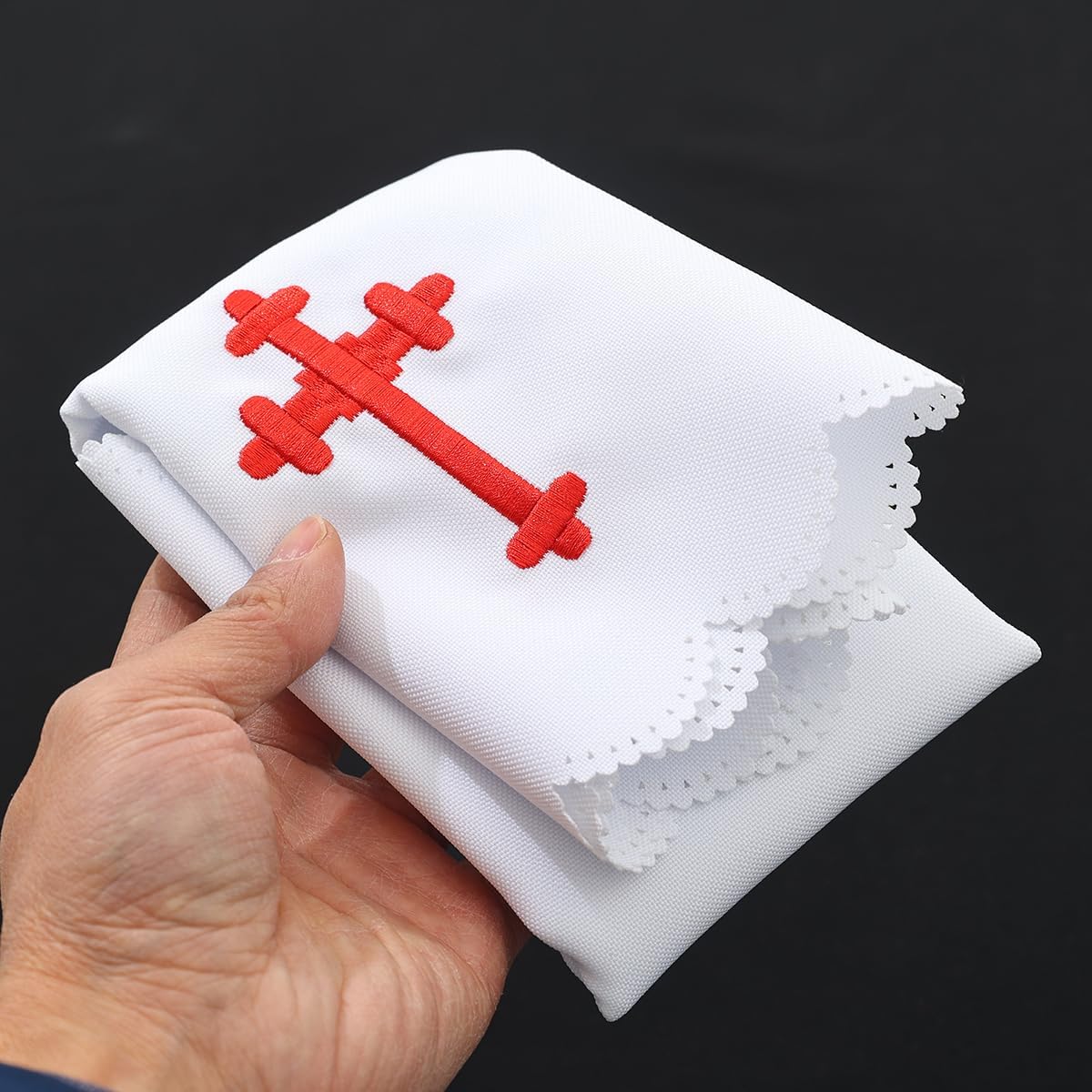 Church Altar Corporal Square Chalice Altar Cloth (D)
