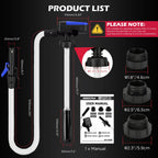 Automatic Fuel Transfer Pump with Auto-Stop, Battery-Operated Gas Can Pump