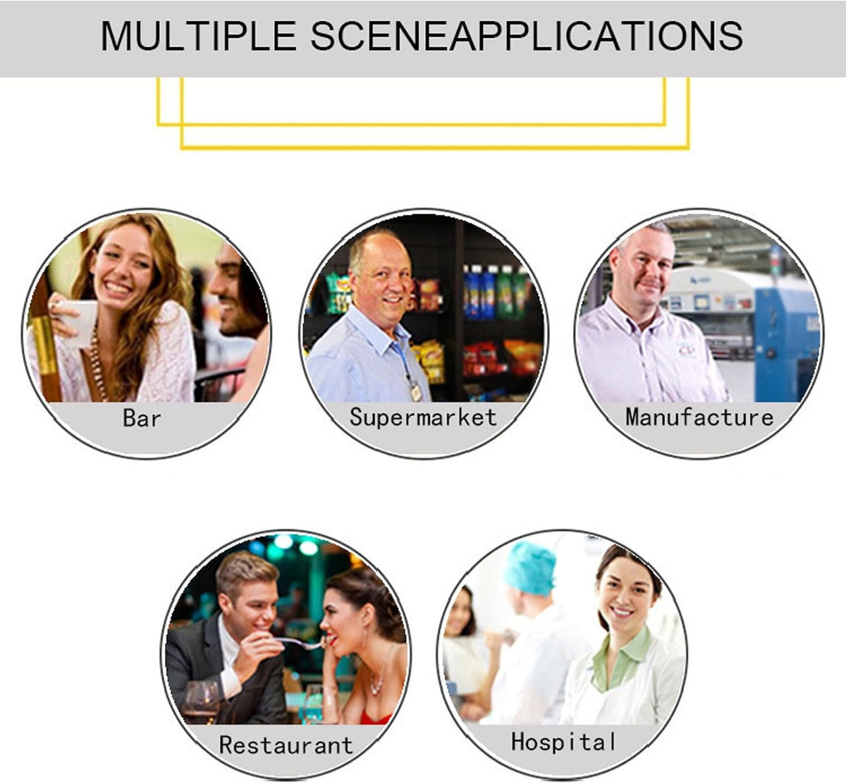 Wireless Calling System for Restaurant 500 Channels 10 Pagers