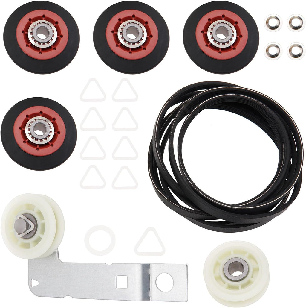 MED6230HW3 MED6630HC0 Dryer Repair Kit and Idler Pulley Replace for Maytag