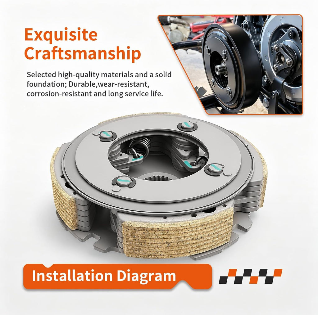 Wet Clutch Centrifugal Carrier for Honda Rancher 420