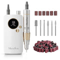 Clip-On SC320F Rechargeable Nail Drill 30,000 RPM for Beginners | 30000RPM, 6000mAh battery, 10-14h runtime, LED