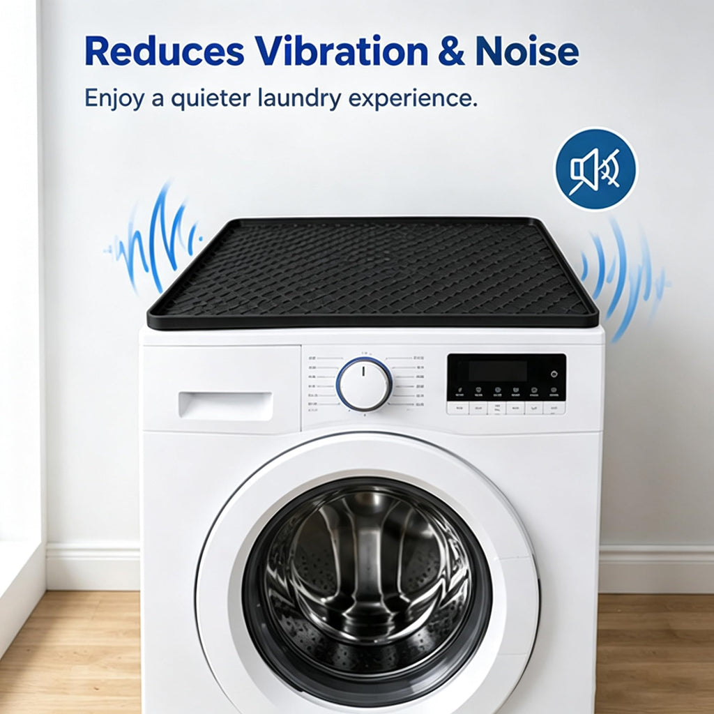 Silicone Washing Machine Top Mat Compatible with GE GFWS1500D0WW 2014-2018