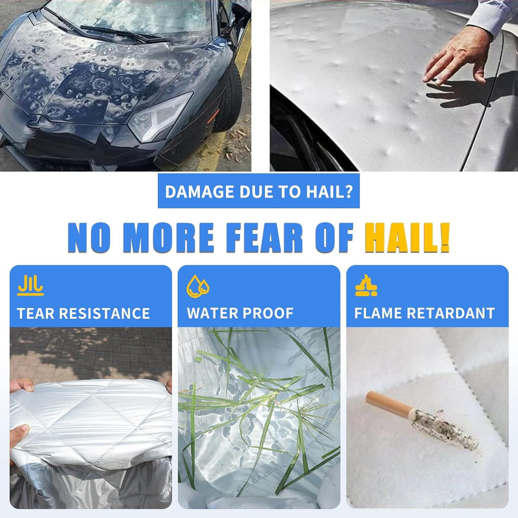 Hail Protector Car Cover Custom Fit for Land Rover Range Rover Sport,5-Layer Anti-Hail Thickened Car Covers