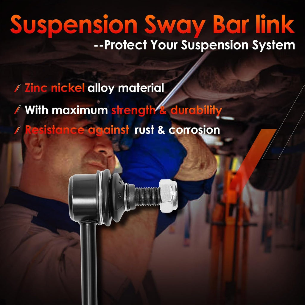 Sway Bar Links Front Stabilizer K80230, Fits 03-19 Corolla, 01-09 Prius