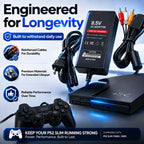 WirelessFinest Power Supply & AV Cable for PlayStation 2 PS2 Slim