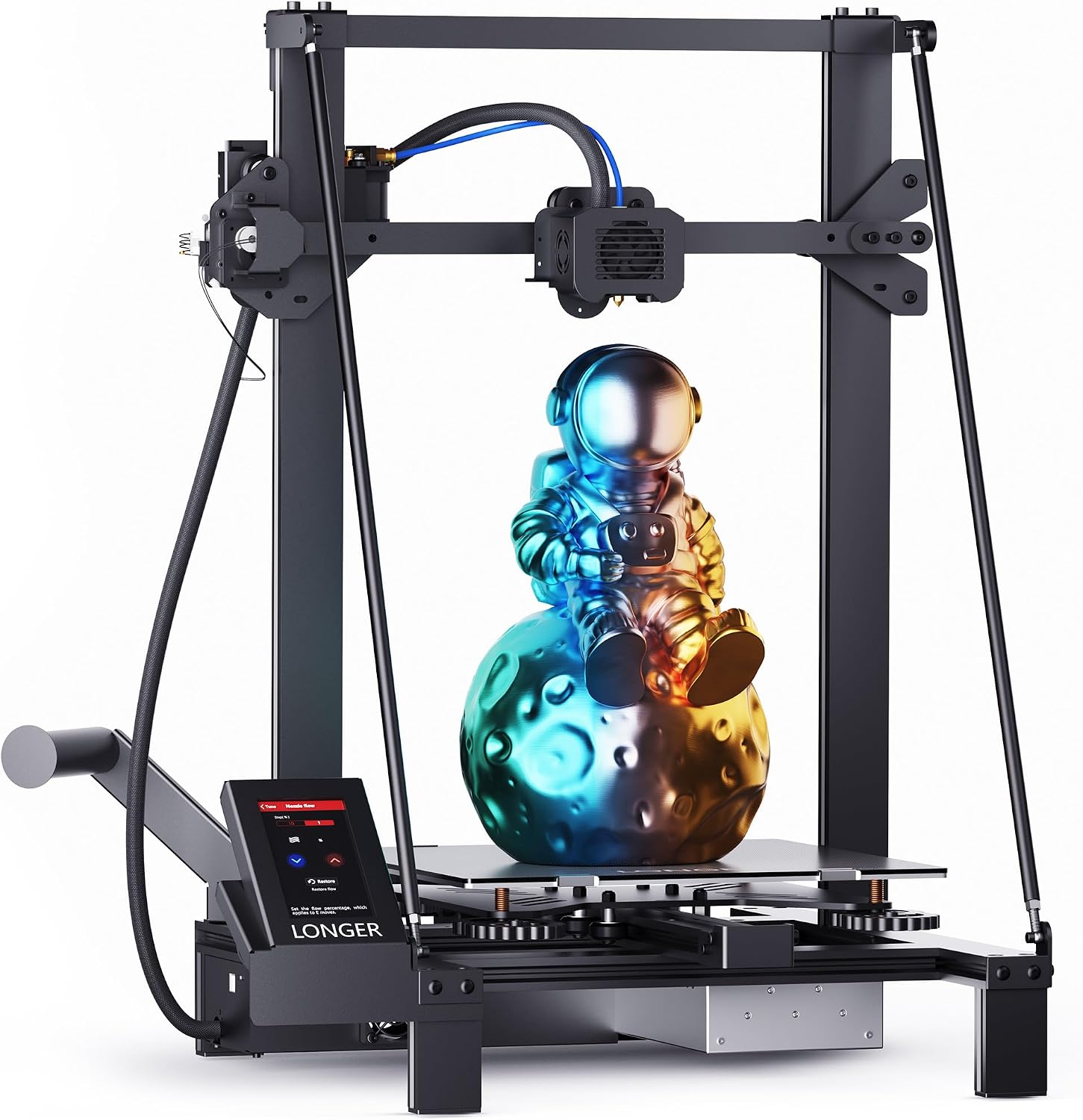 LK5 Pro 3D Printer Fully Open Source Motherboard Upgrade to TMC 2209 4 Silent Driver, DIY for Families and Schools