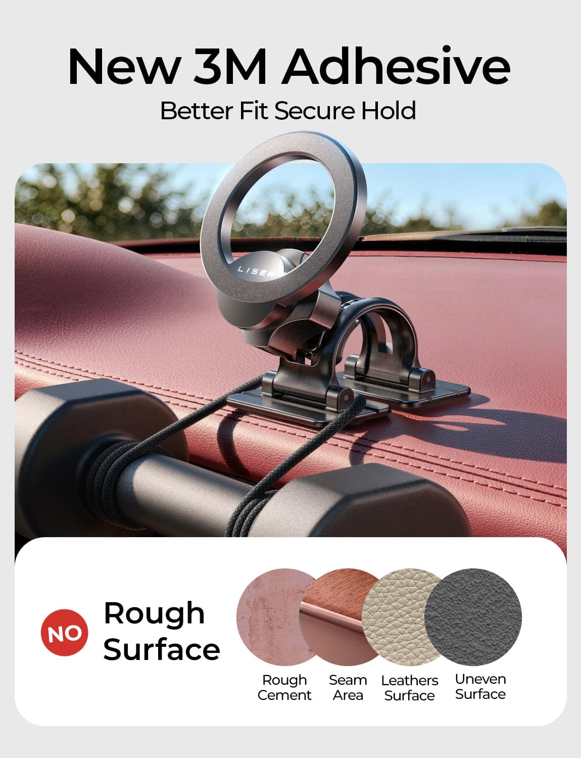 for MagSafe Car Mount,Car Accessories for Women Men [2025 Ultra] Magnetic Phone Holder for Car 360 Dashboard Vent