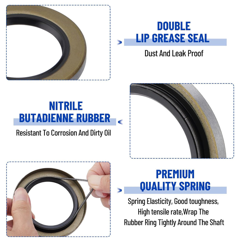 4 Sets 25580 14125A Boat Trailer Axles Bearing Kits