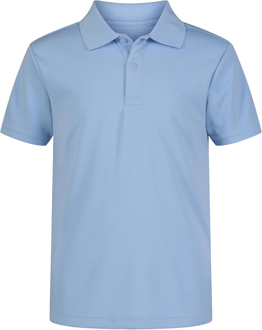 Boys' School Uniform Performance Short Sleeve Solid Polo