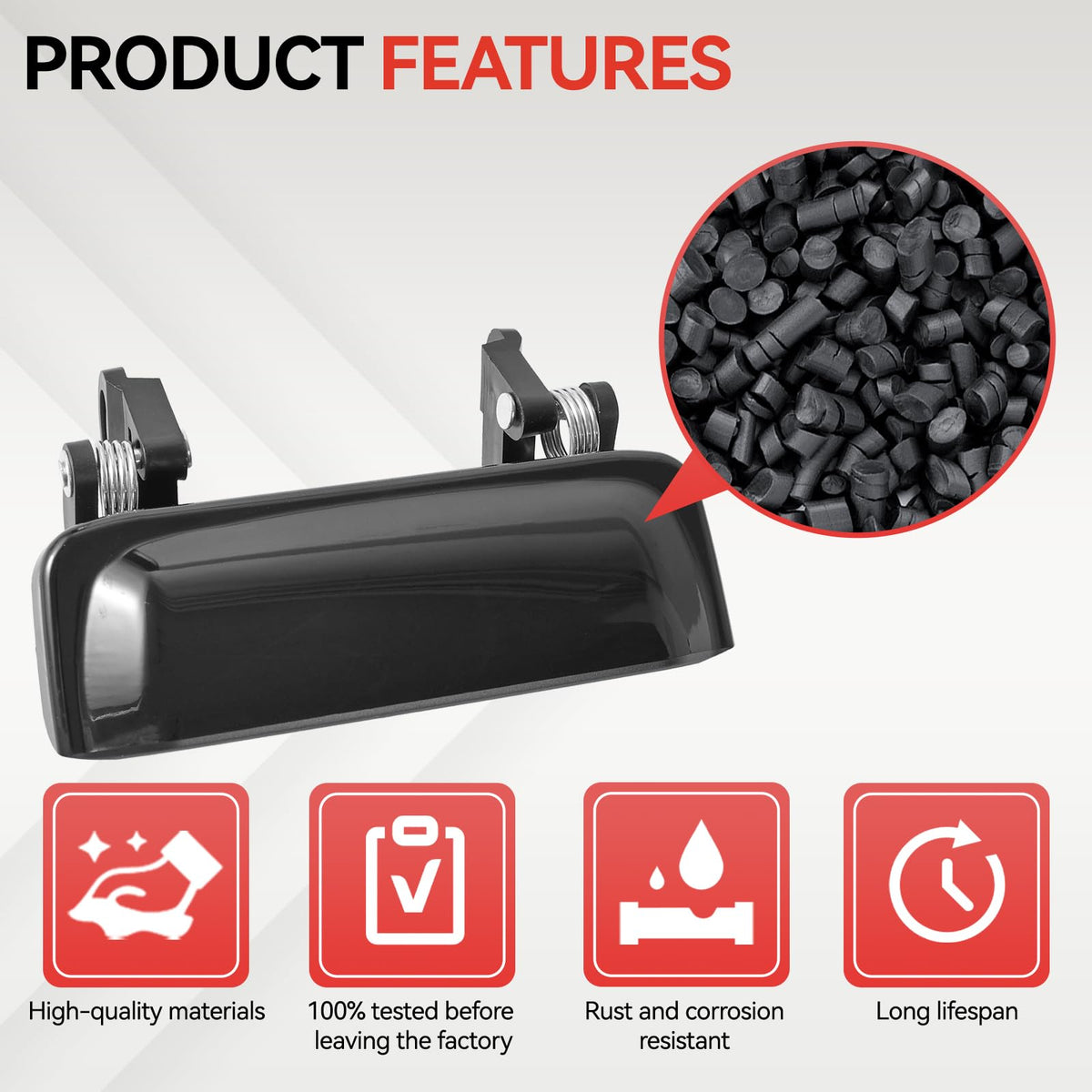Exterior Door Handle for Ford Ranger 1998-2011 Mazda B2300 B3000 B4000