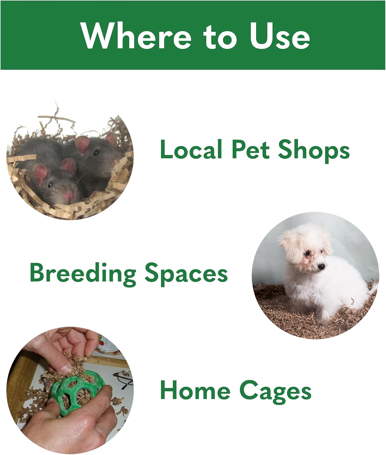 99% Dust-Free Paper Bedding for Small Pets and Birds, Eco Natural, 1.5 lb - Safe, Clean, Ideal Nesting & Burrowing