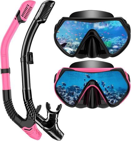 Snorkeling Gear for Adults, Snorkel Set for Adults
