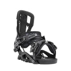 Flow Fuse Men's Quick-Entry Snowboard Bindings, Black, Medium