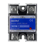 Solid State Relay SSR-25DD DC to DC Input 3-32VDC to Output 5-240VDC 25A Single Phase Plastic Cover