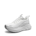 Women's Slip On Walking Shoes Running Sneakers,All White,6W