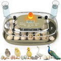 Incubators for Hatching Eggs,24 Eggs Capacity with Automatic Turning, Accurate Temp & Humidity Control, Egg Candler