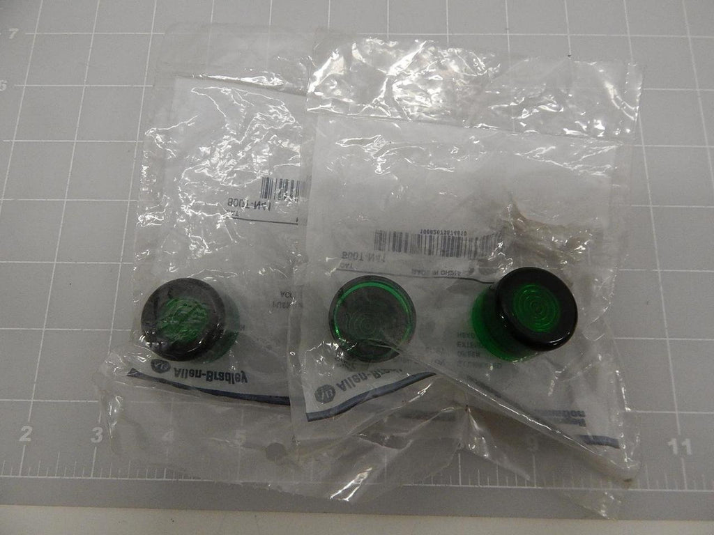 Allen Bradley 800T-N41 Cap for Pilot Light Push to Test Green