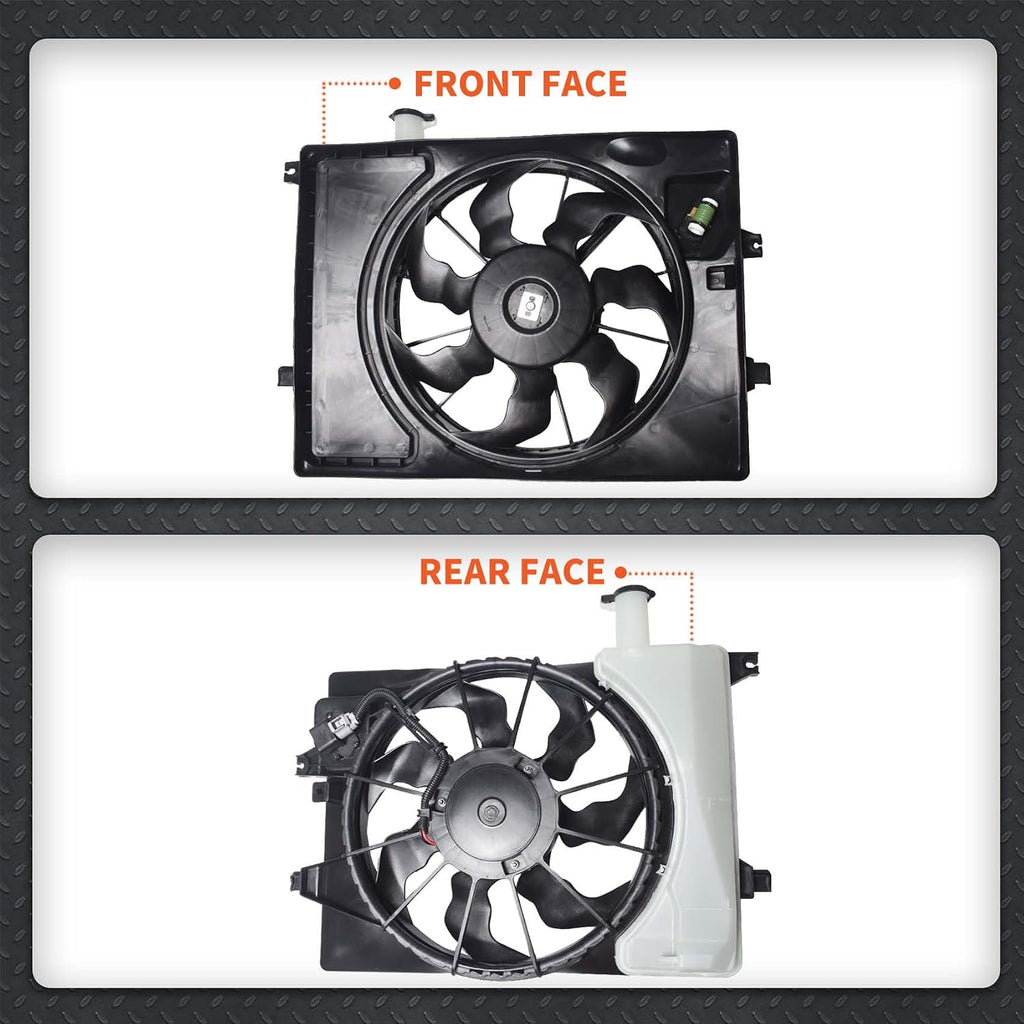 labwork Radiator Cooling Fan Replacement for Elantra Hybird 2014-2016 674-60236 253803X500 615343705392 HY3115152