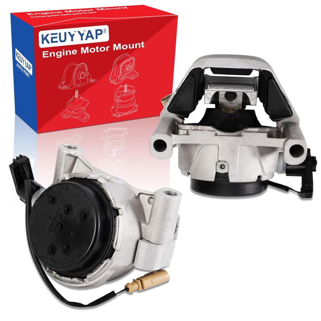 2Pcs Engine Motor Mount Compatible with A6 Quattro & for A7 Quattro
