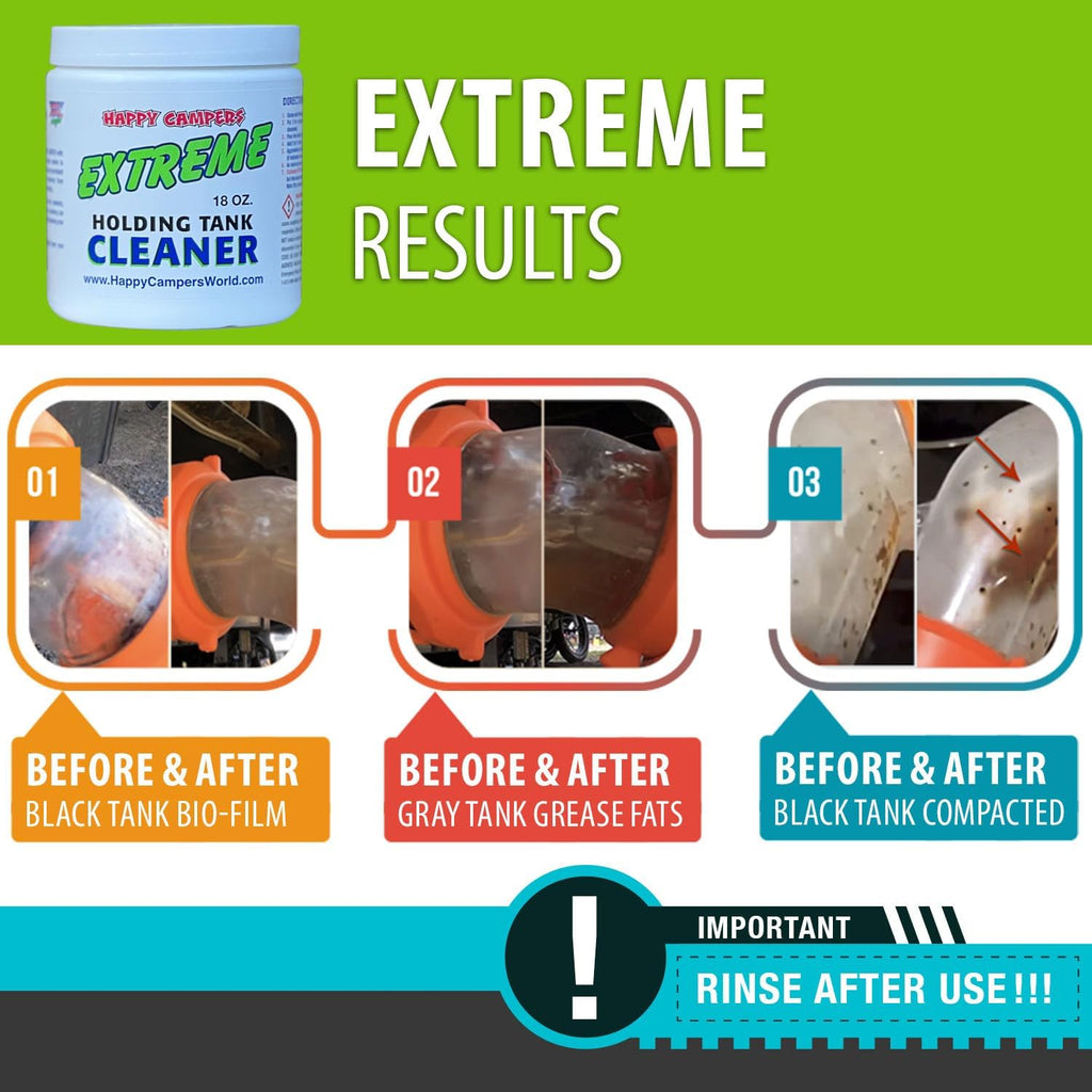 RV Black Tank Cleaner, Sensor & Holding Tank Cleaner | Deep Cleans Holding Tanks & Sensors, Helps Remove Grease