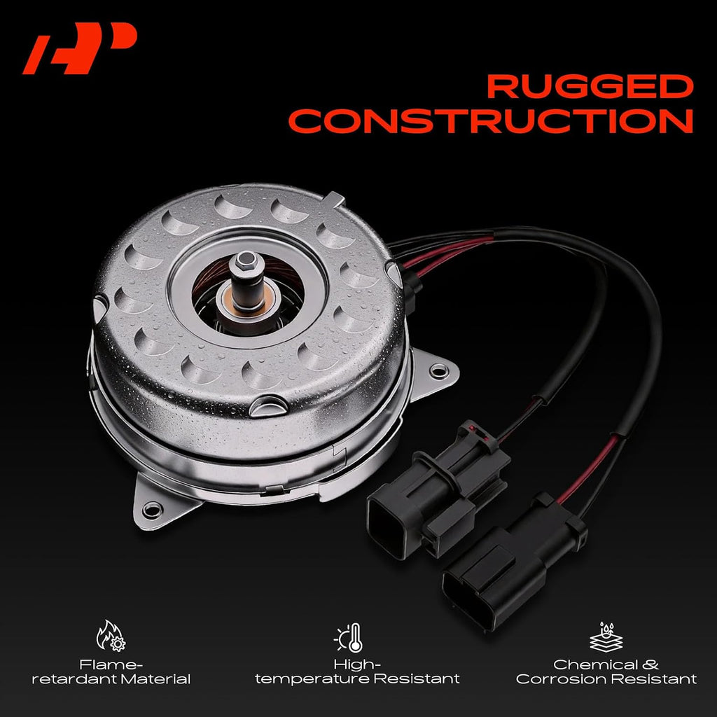 A-Premium Right Radiator Fan Motor Compatible with Toyota