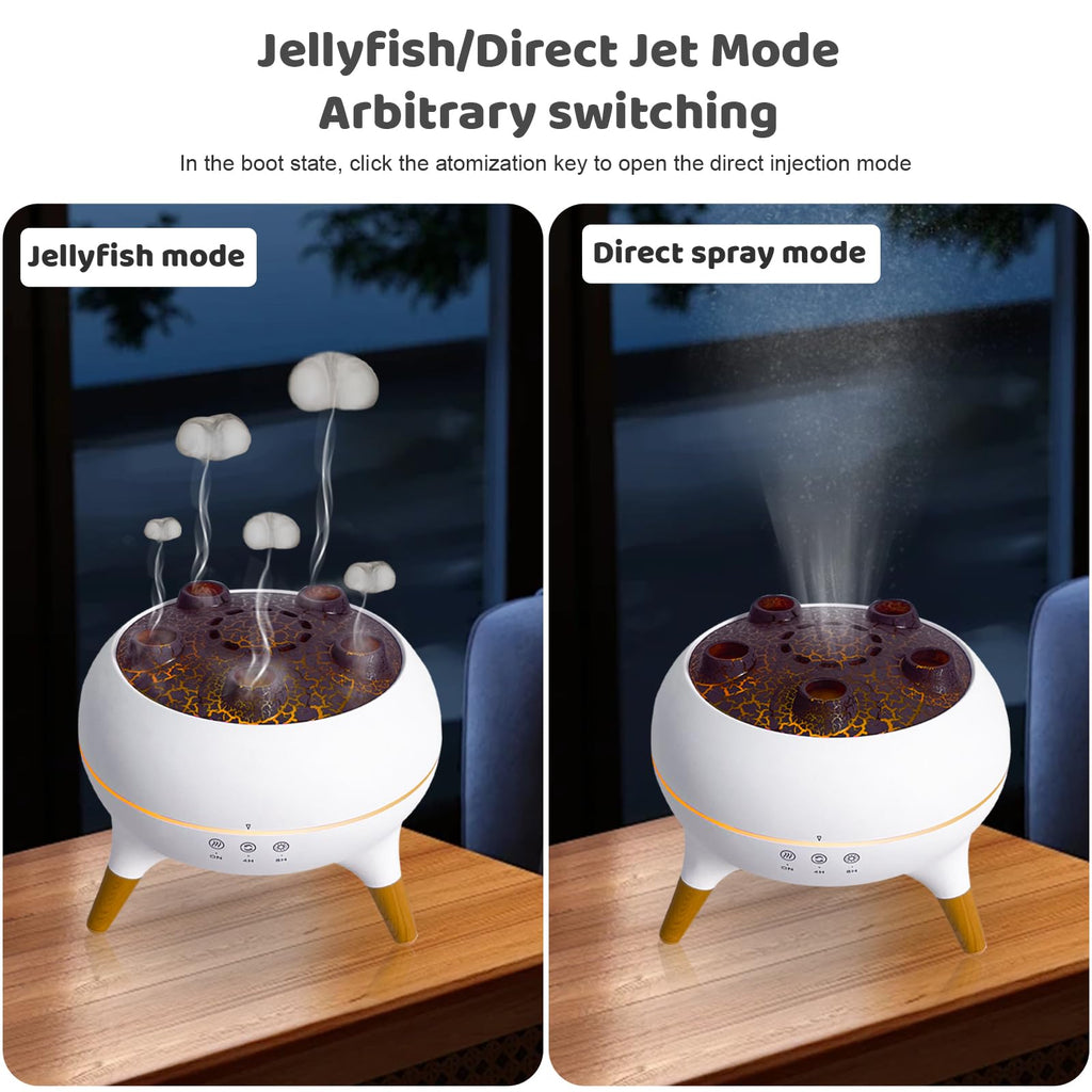 Aroma Diffuser with 7-Color Changing Lights, Quiet Ultrasonic Essential Oil Diffuser for Home, Auto Shut-Off, Cool