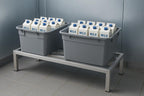 Commercial NSF Aluminum Dunnage Rack - 2,500 lb. Weight Capacity - 48"x20"x12" (28W-138)