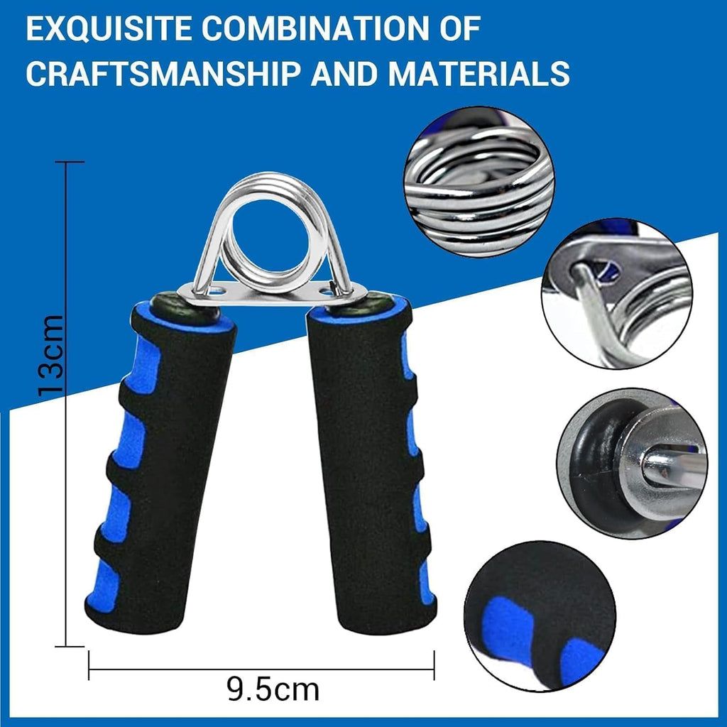 E-smartinlife Hand Grip Strengthener Set, Finger Gripper - Soft Foam Hand Exerciser for Quickly Increasing Wrist