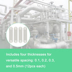 M4×6mm Precision Spacer Washers for Fine Alignment, 304 Stainless Steel Set
