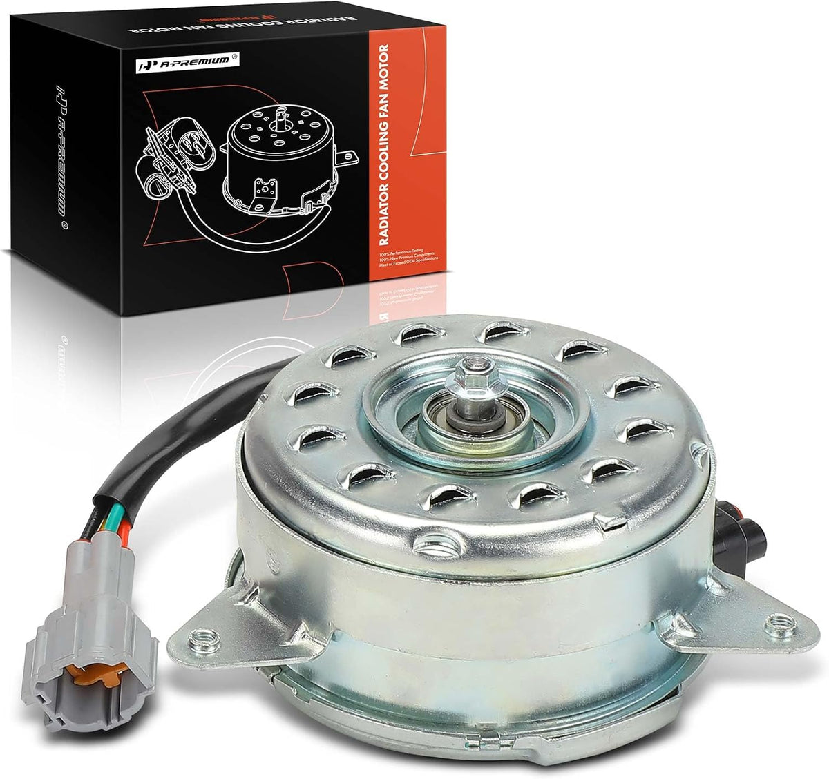 A-Premium Radiator Fan Motor Compatible with Nissan