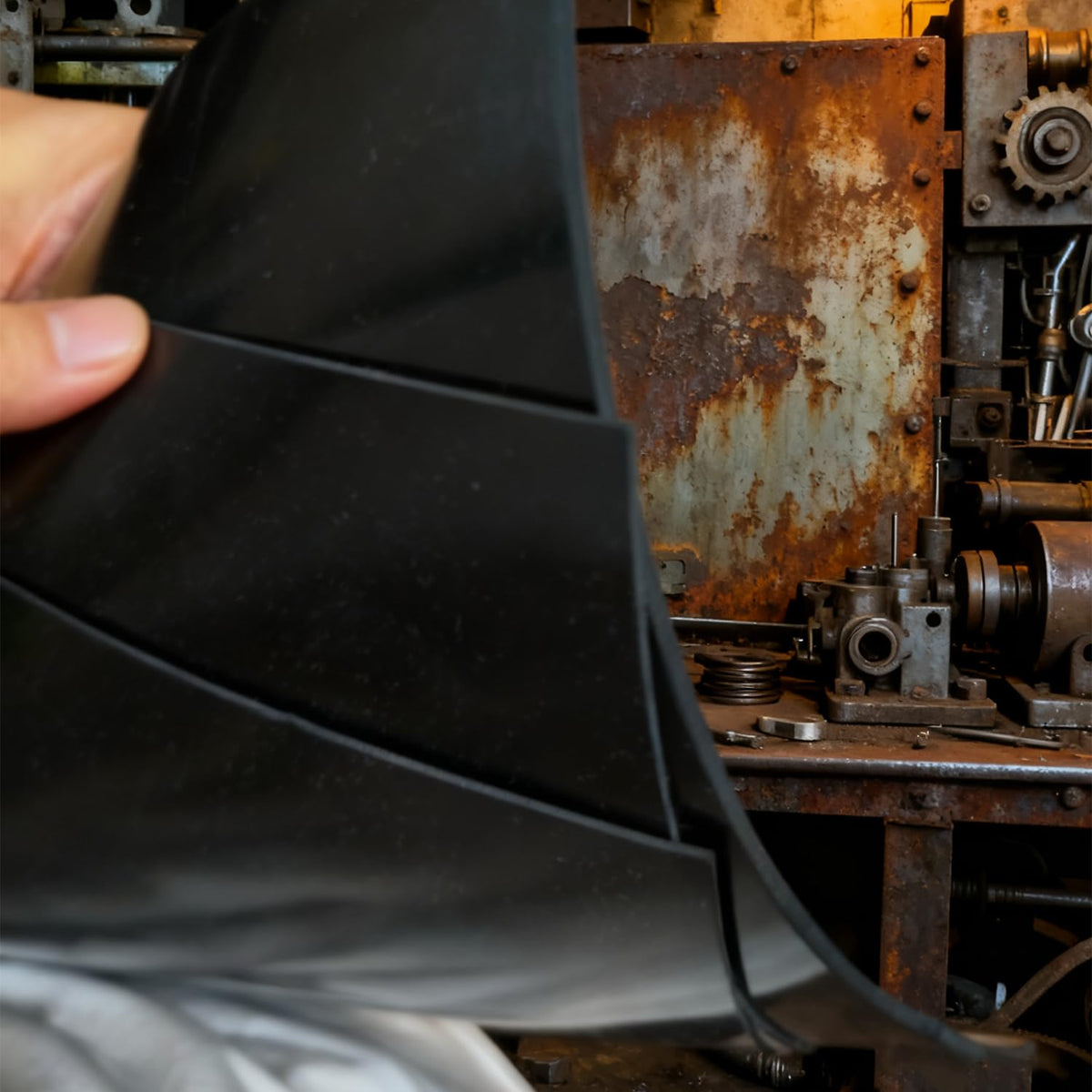 Neoprene Rubber Sheet with Adhesive Backing, Rubber Gasket Material