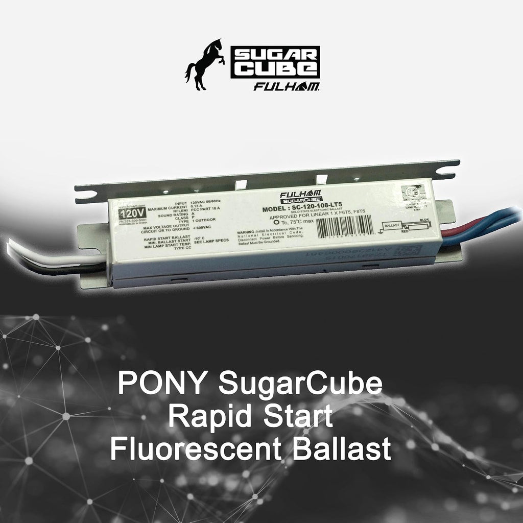 Fulham SugarCube SC-120-108-LT5 Rapid Start Electronic Fluorescent Ballast