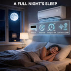 24000 BTU Mini Split AC/Heating System,Compatible with Alexa