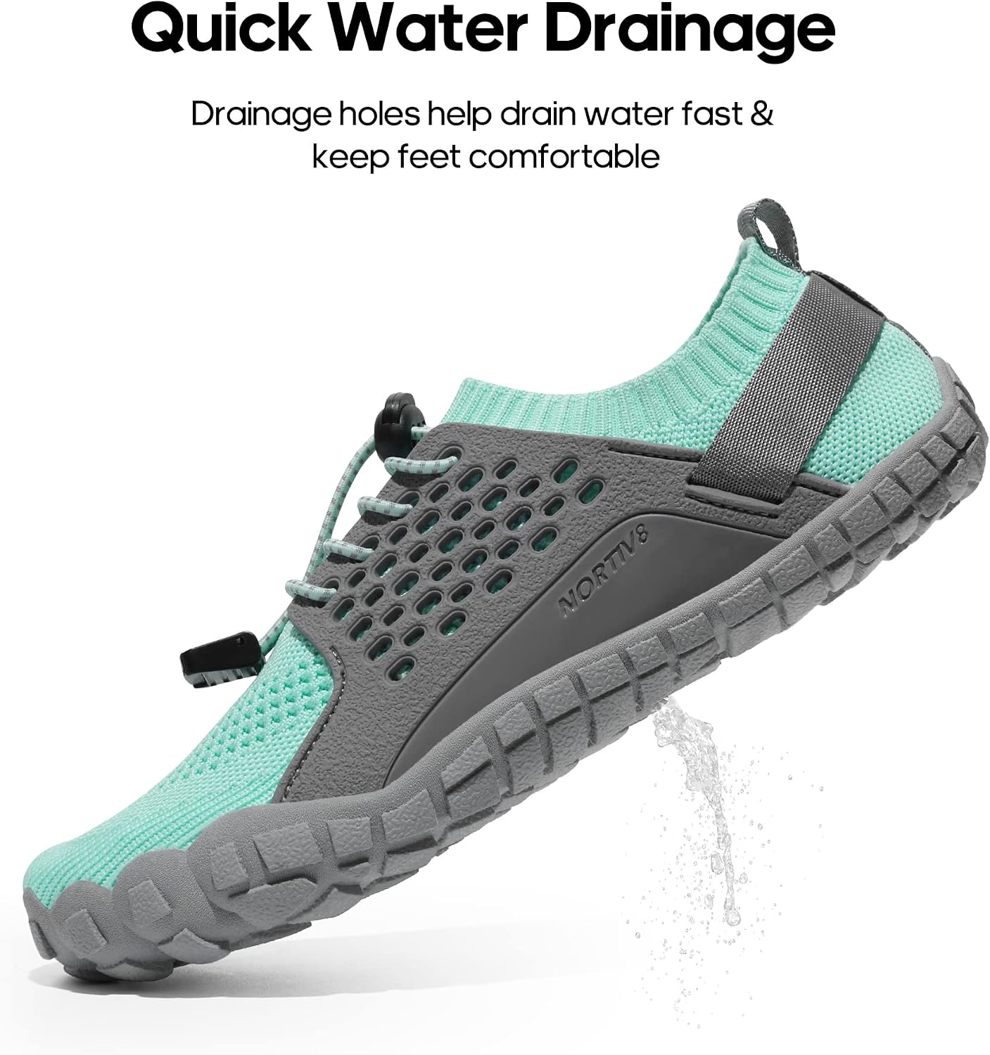Women's Water Shoes | Barefoot Quick Dry Aqua Swim Shoes for Beach Sports Fishing Hiking Boating Surfing Shoes TREKLADY