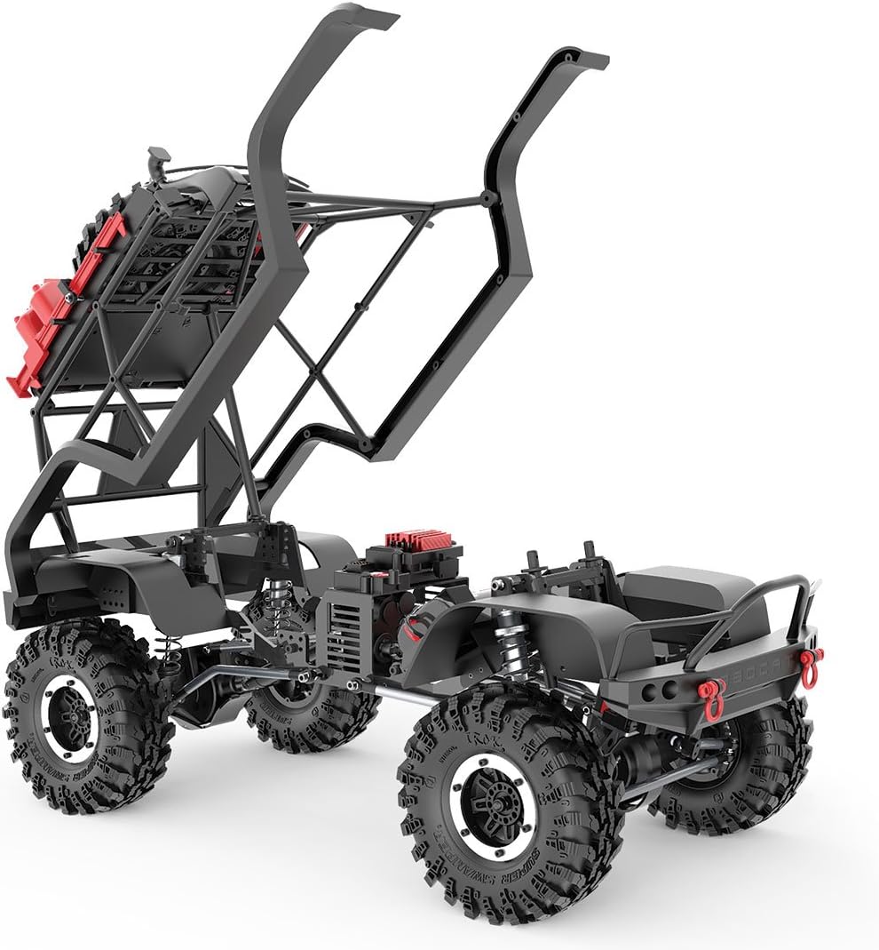 Everest GEN7 Pro 1/10 Scale RC Rock Crawler – 4WD RTR RC Truck with Realistic Scale Accessories, Waterproof