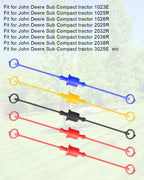 5Set 3/8" Hydraulic Coupler Dust Cap Fit for John Deere Sub Compact Tractor