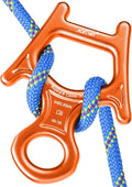 30kN Figure 8 Descender 7075 Aluminum Alloy Heavy Duty Belaying and Rappelling Device Tree Climbing Gear for Rock