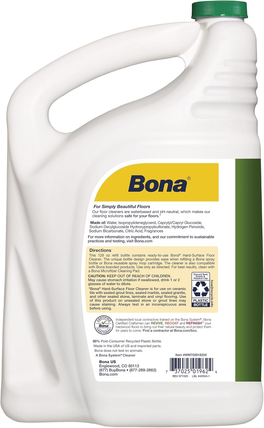 Multi-Surface Floor Cleaner Refill - 128 fl oz - Lemon Mint