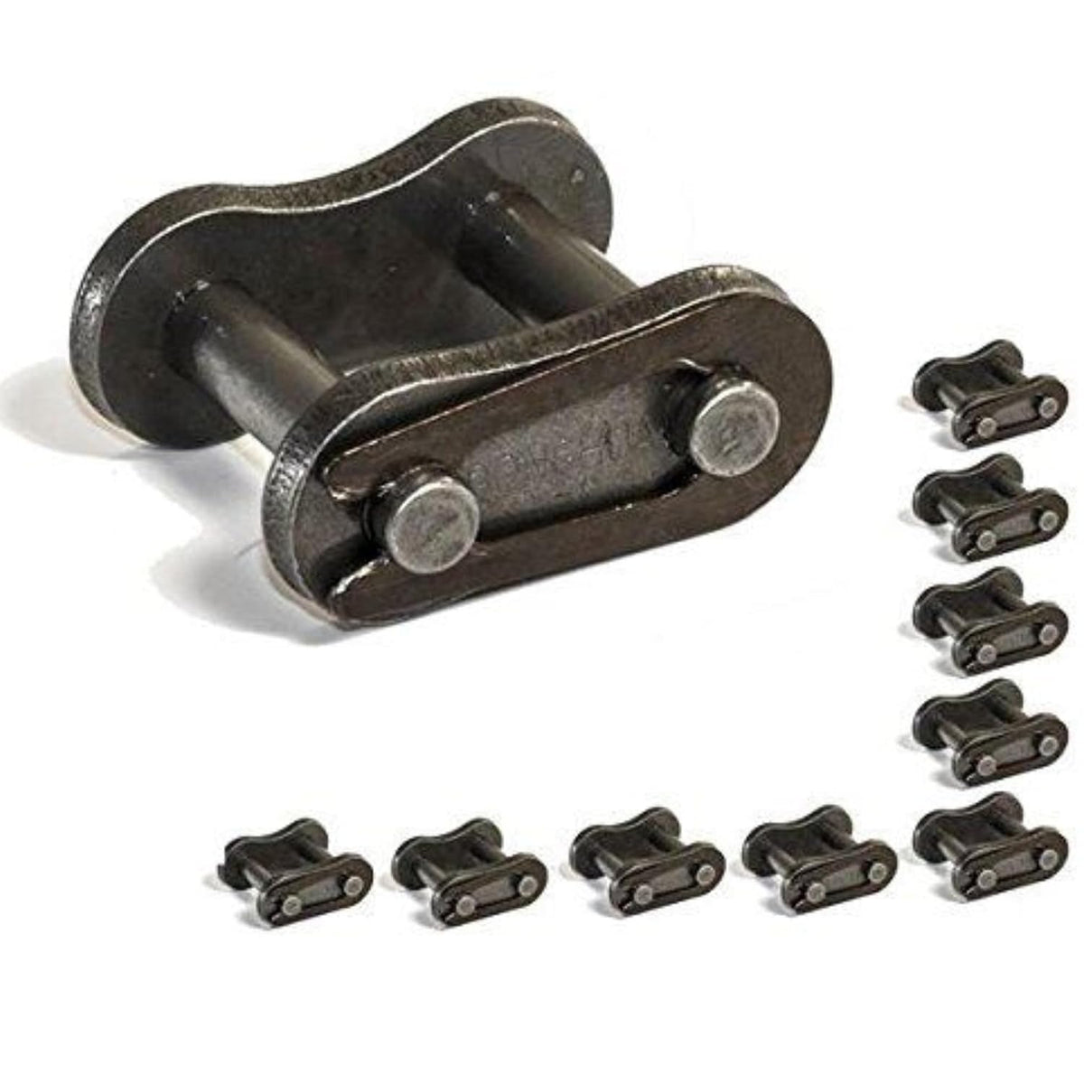 Jeremywell 50H Heavy Duty Roller Chain Connecting Link (10PCS)