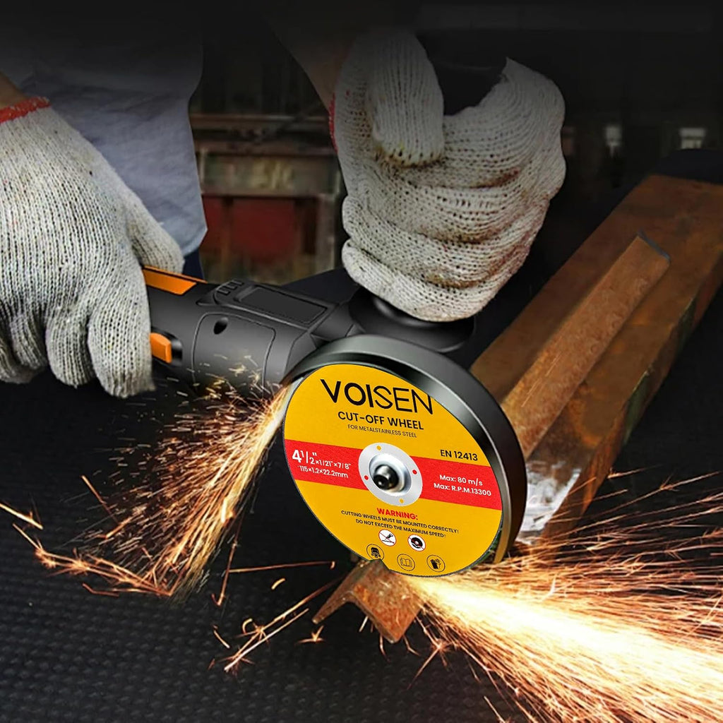 VOISEN 4 1/2 Cut Off Wheel,70 PCS Angle Grinder Cutting Disc