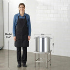 32 Quart Aluminum Stock Pot with Lid, Heavy Duty Commercial Grade Large Capacity Cooking Pot for Boiling, Stewing