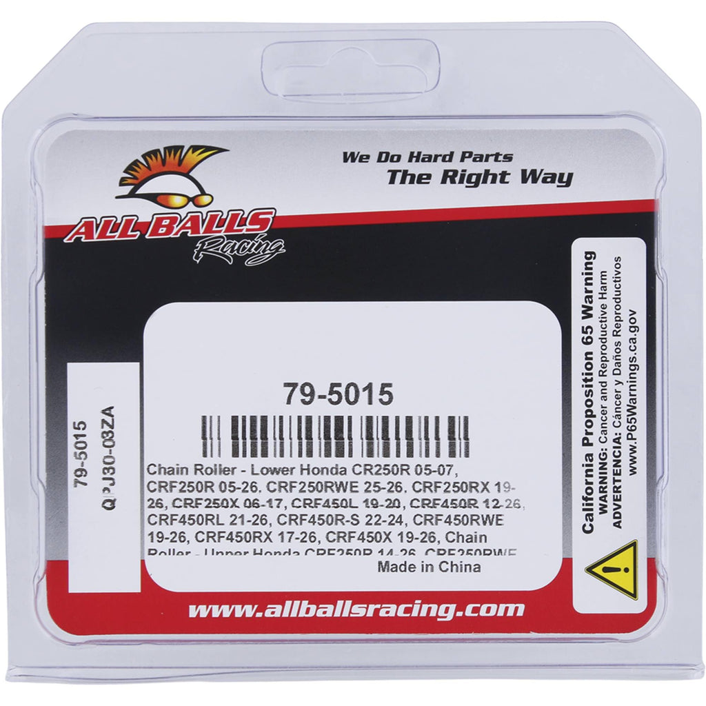 All Balls Racing 79-5015 Black 24-24mm Chain Roller