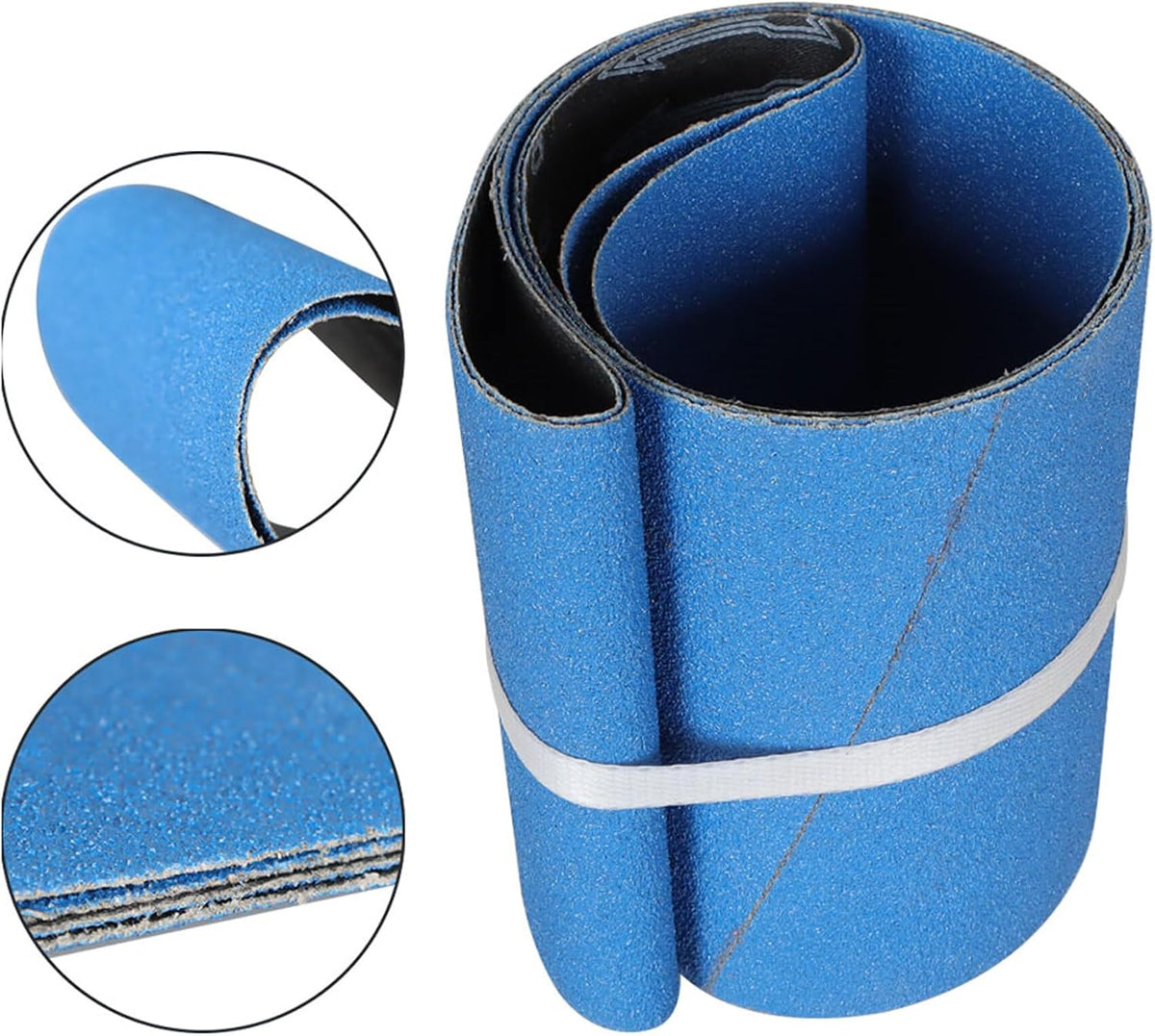 kimllier 2 Pack 6 x 48 Inch Zirconia Sanding Belts 80 Grit