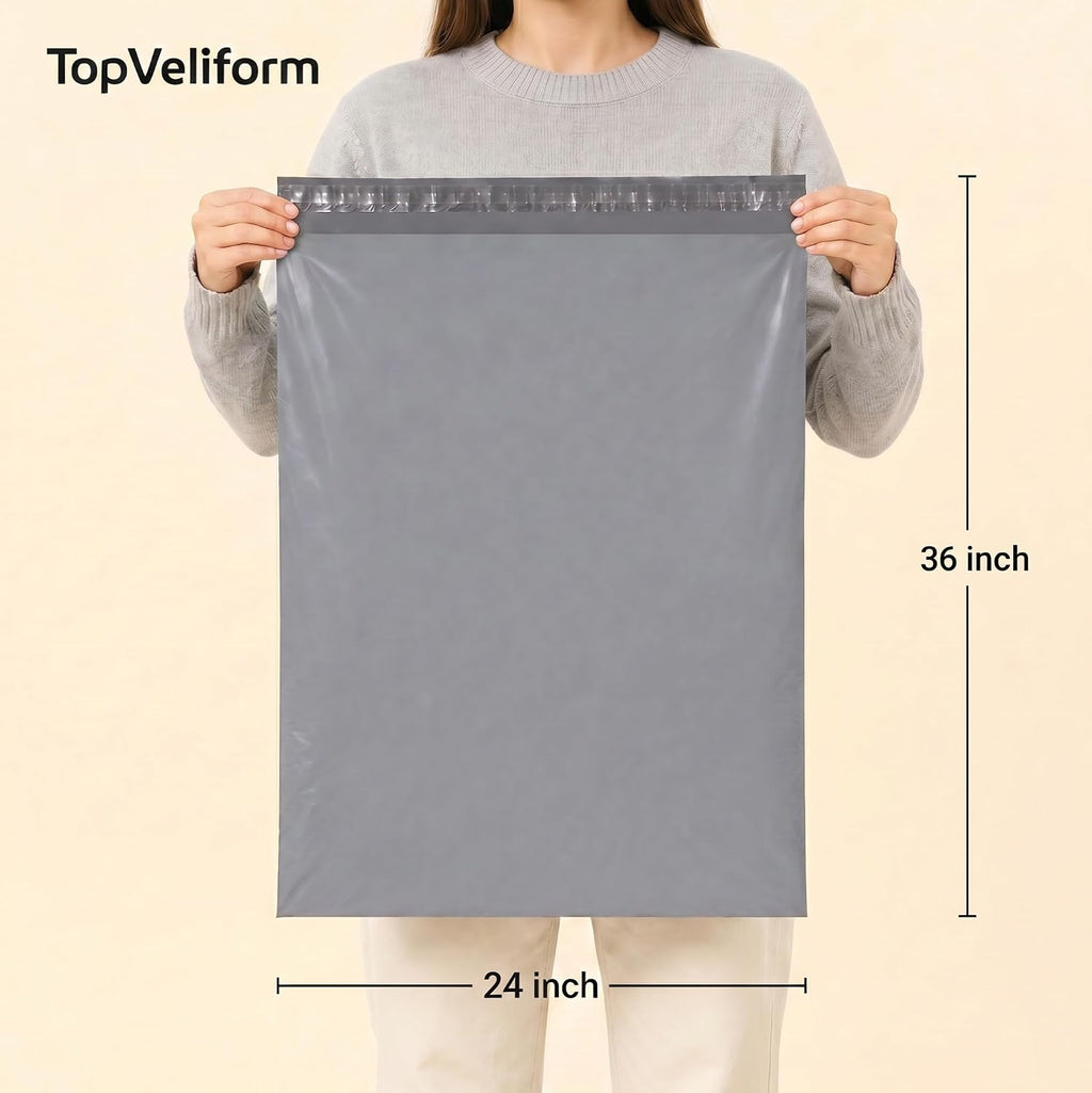 24x36" 5-Pcs Extra Large Poly Mailers Shipping Bags Clothing