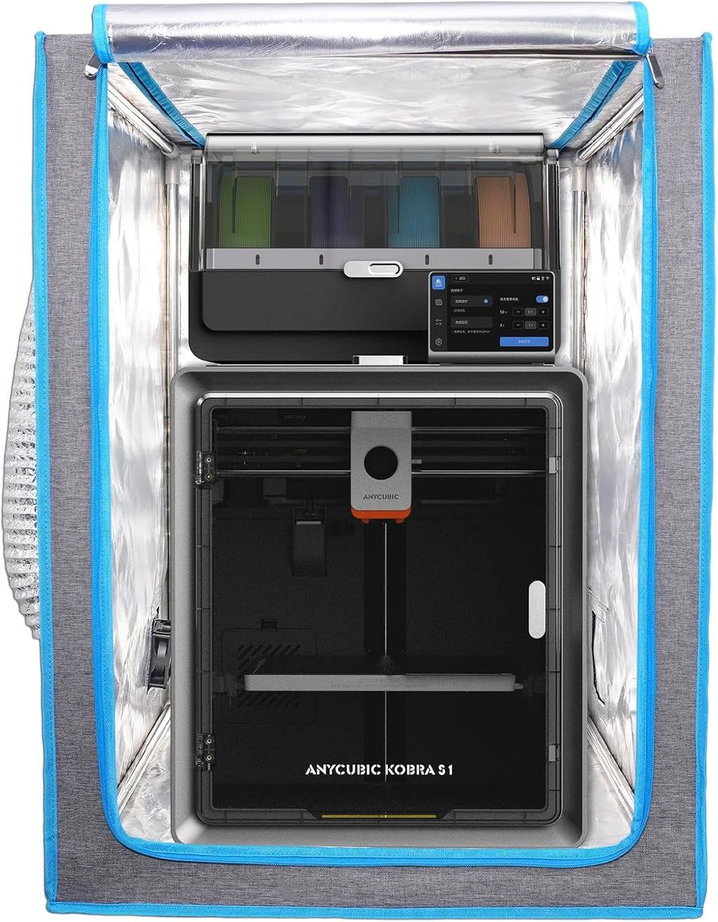 Multifunctional Resin 3D Printer Enclosure with Smart Ventilation kit | Dustproof Cover Compatible with ELEGOO Saturn
