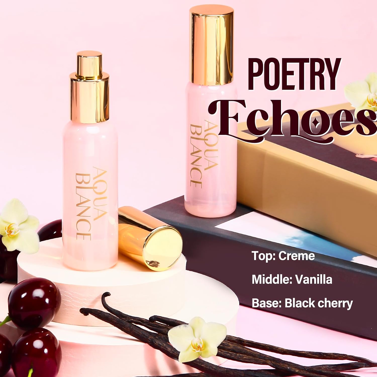 Body Spray for Women, Body Fragrance Mist Gift Set, 3-Pack, Each 60ml/2.1 FlOz, Travel Size Three Scents, Womens Body