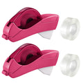 Automatic Tape Dispenser with Multiple Rolls of Tape, Red