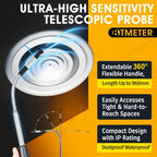BTMETER BT-9000F Hot Wire Anemometer CFM Handheld Wind Speed Meter Gauges